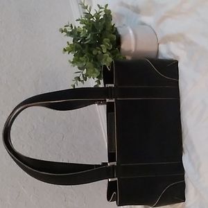 Ellen tracy leather purse handbag